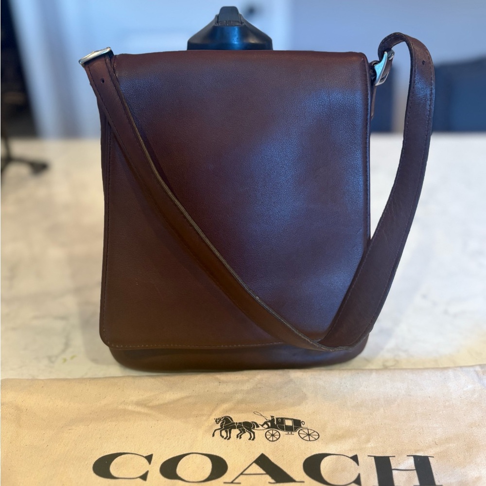 Vintage Coach Slim satchel #9408